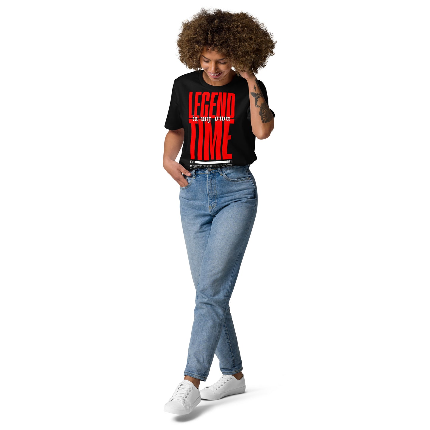 Legend in my own time cotton t-shirt