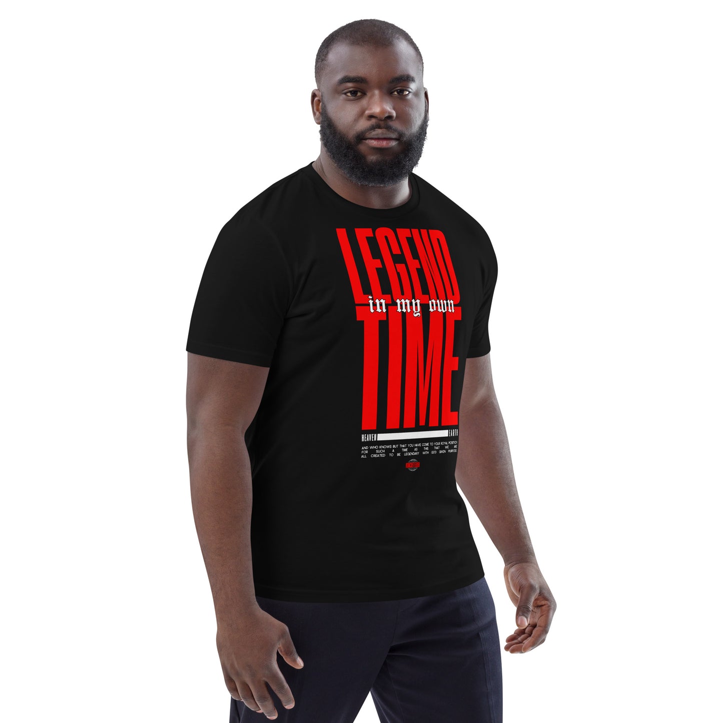 Legend in my own time cotton t-shirt