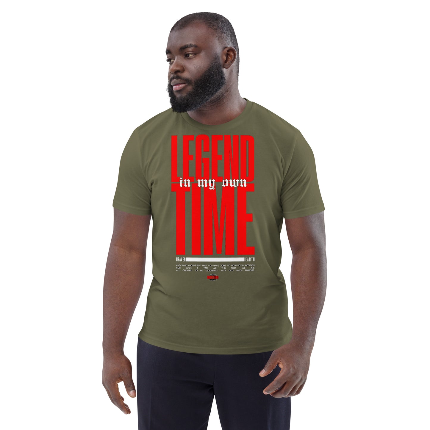 Legend in my own time cotton t-shirt