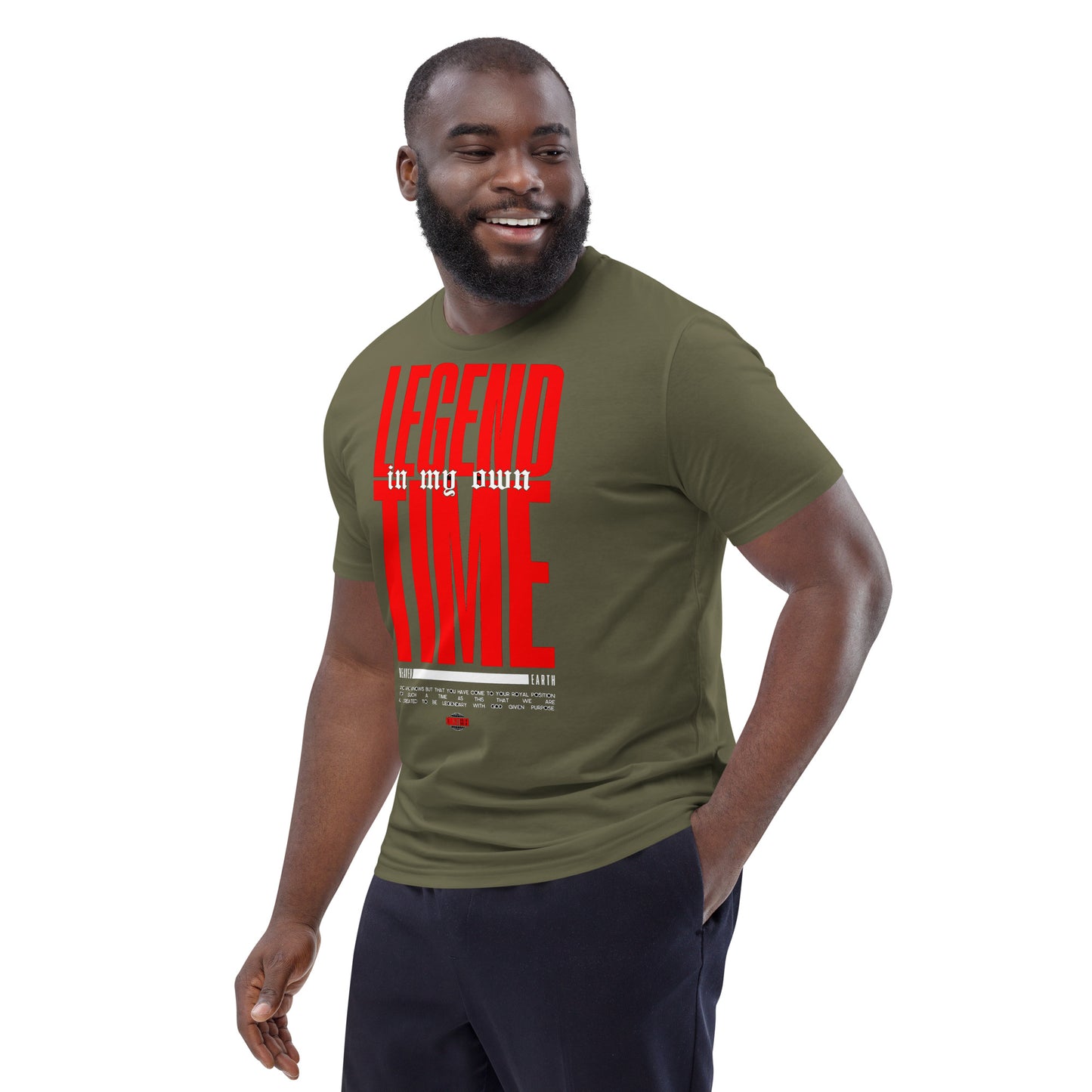 Legend in my own time cotton t-shirt
