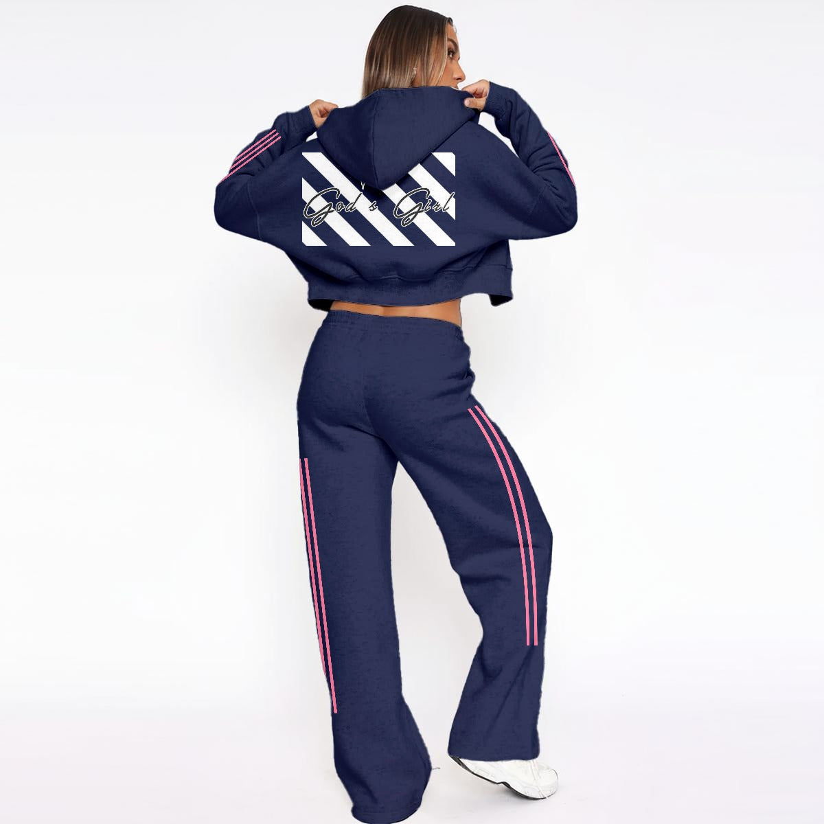 God's Girl Tracksuit With Fleece|DTF