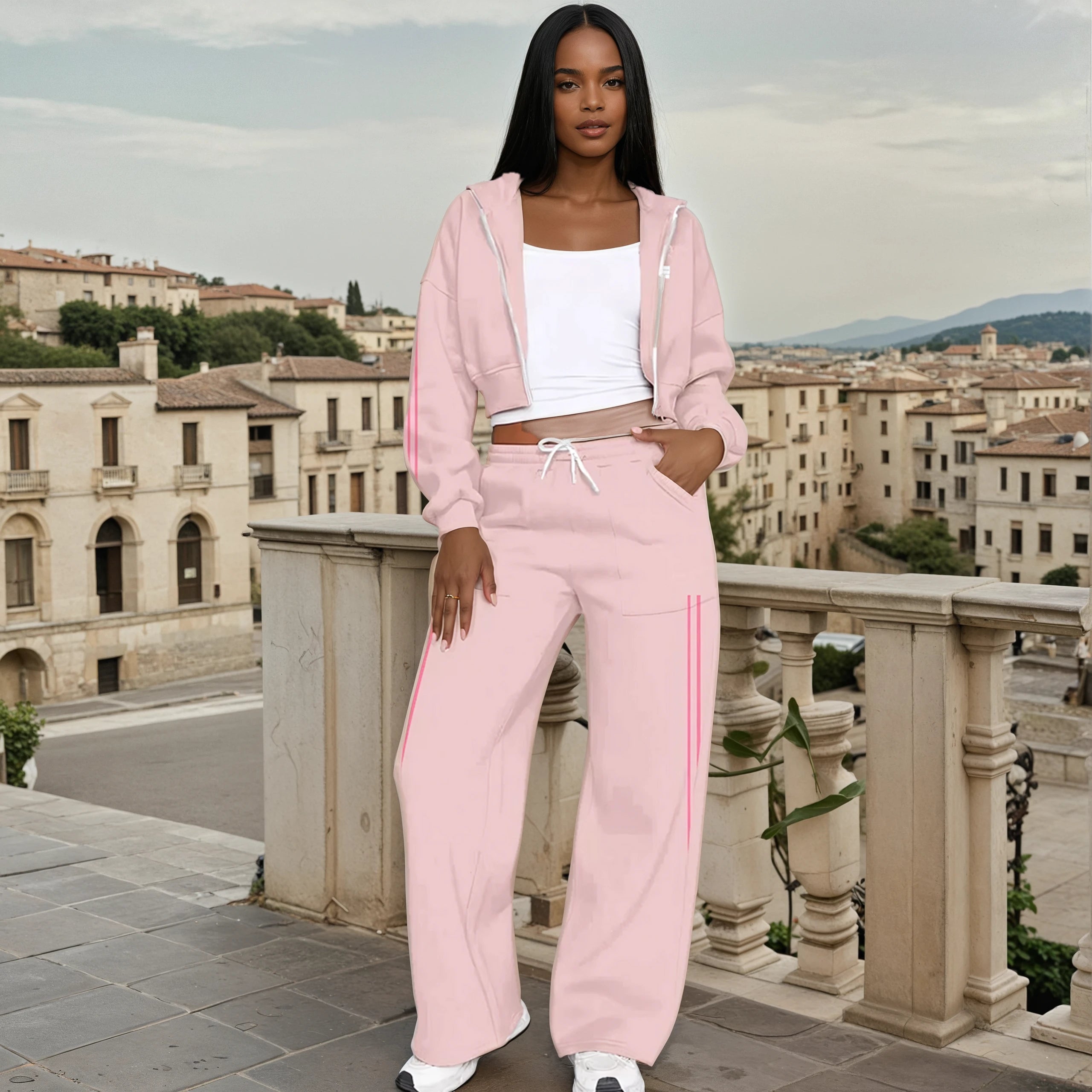 God's Girl Tracksuit With Fleece|DTF