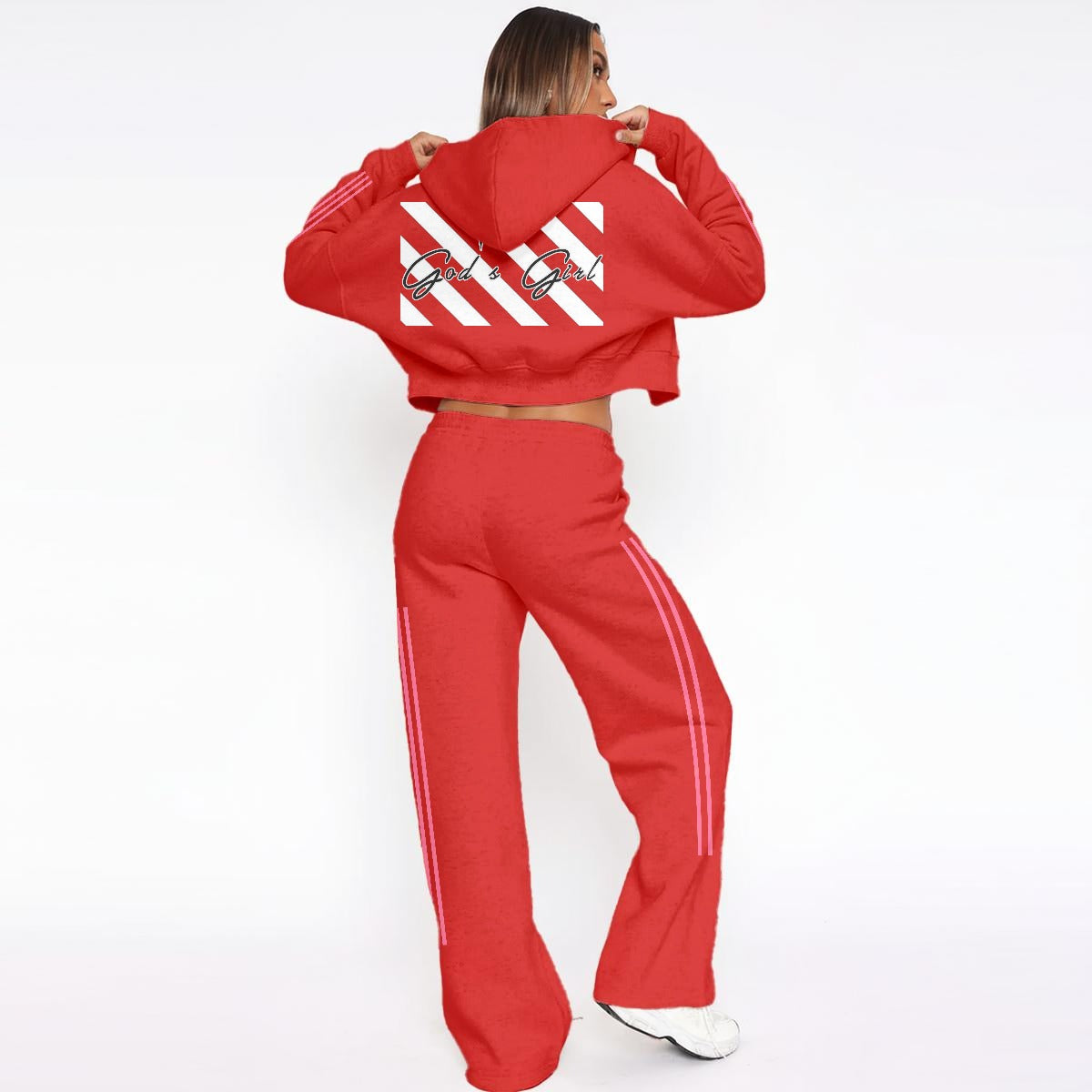 God's Girl Tracksuit With Fleece|DTF