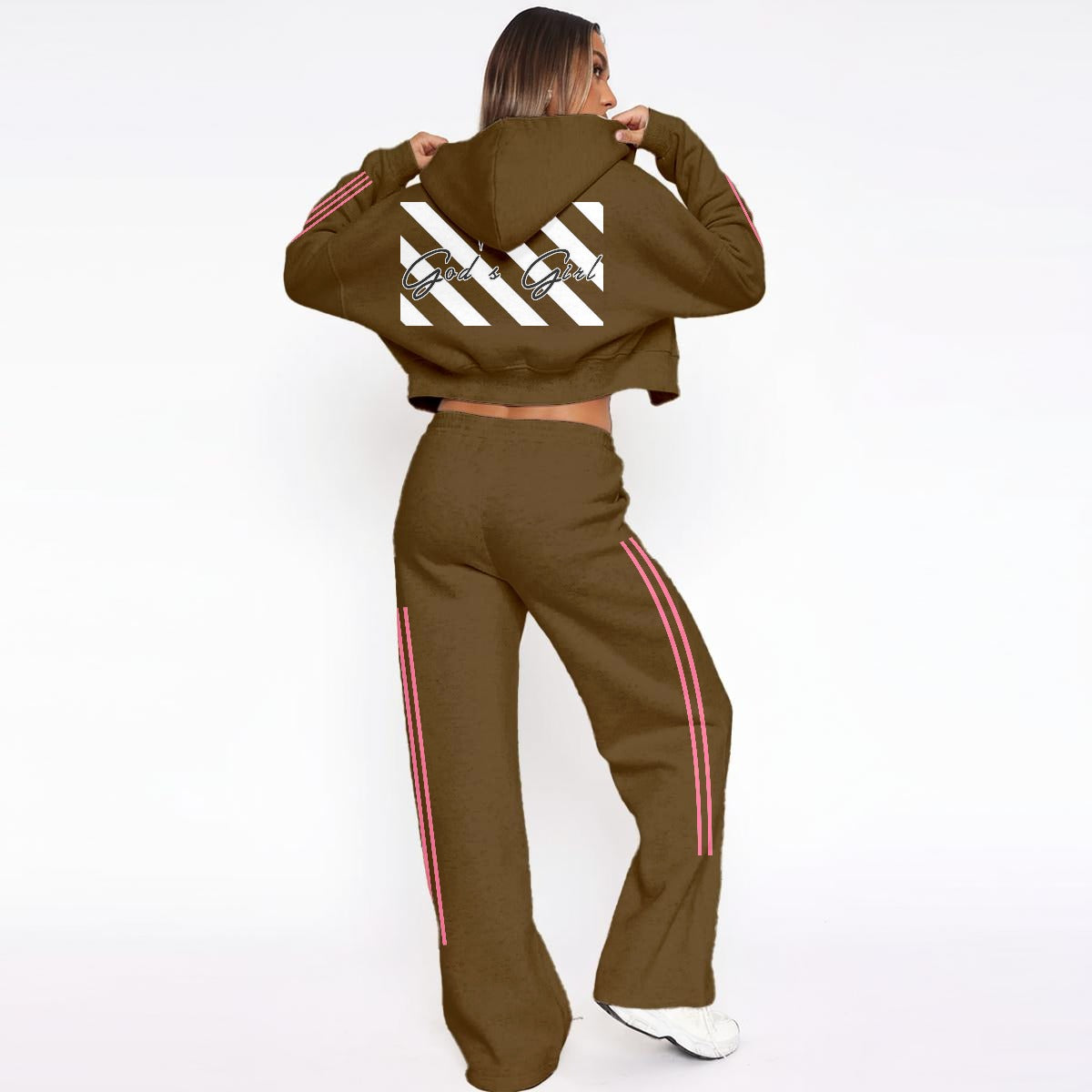 God's Girl Tracksuit With Fleece|DTF